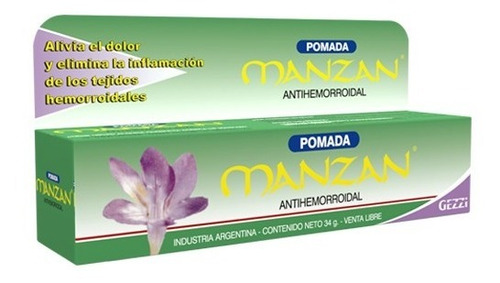 Manzan Pomada X 34g Envío Gratis A Todo Caba