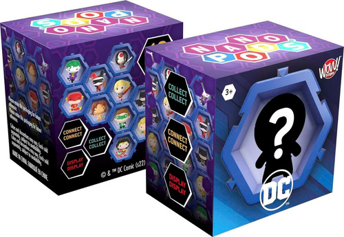 Wow! Stuff - Nano Pods Dc (personaje Al Azar)