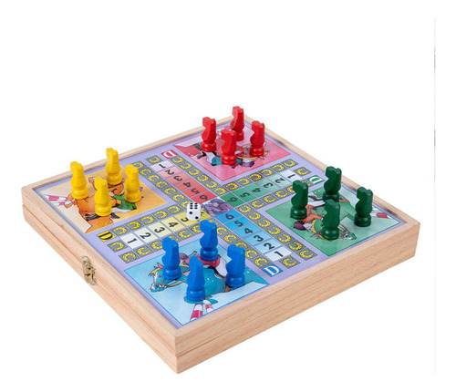 Para Juego De Juegos 4 En 1, Juego De Ludo, Juego De Mesa