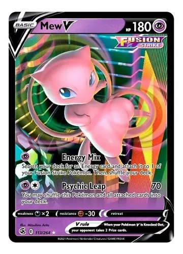 Carta pokemon mew