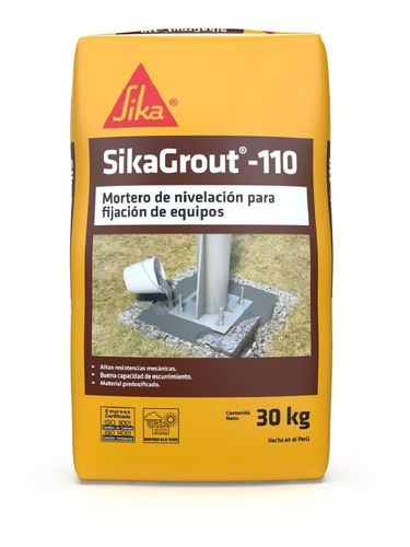 Sikagrout -110, Mortero Autonivelante