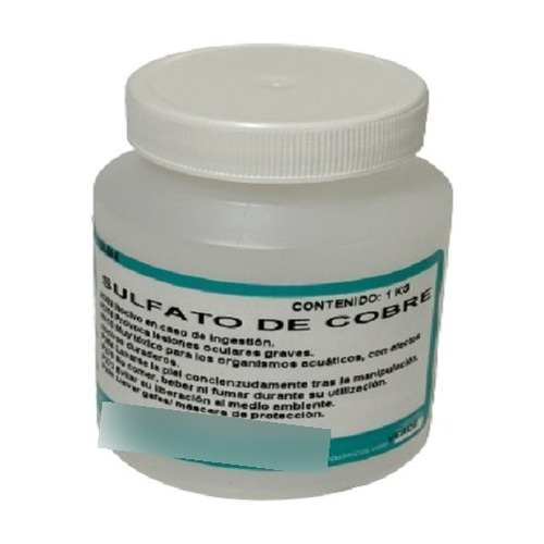 Sulfato De Cobre Industrial 1 Kg