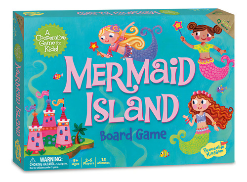 Peaceable Kingdom / Juego Cooperativo Isla De Las Sirenas Para Niños