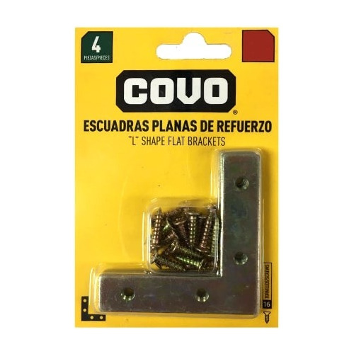 Escuadra Plana De Refuerzo 2  Covo