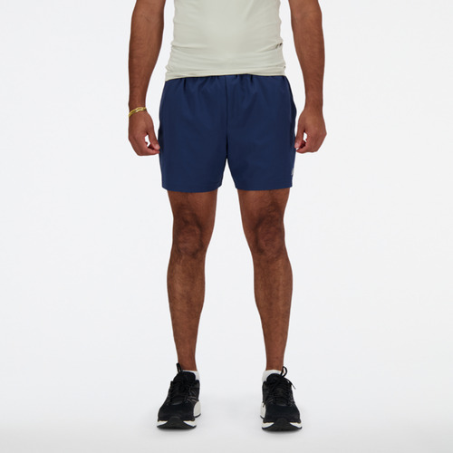 Shorts Running Hombre New Balance Ms41227nny Azul Marino