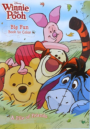 Disney Winnie The Pooh  Un Montón De Amigos  Coloring Book