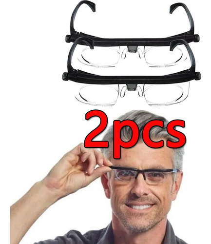 Gafas Focales Grado Ajustables 2 Unidades