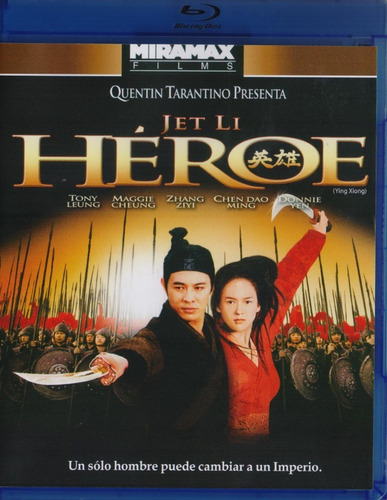 Heroe Ying Xiong Jet Li Quentin Tarantino Pelicula Blu-ray