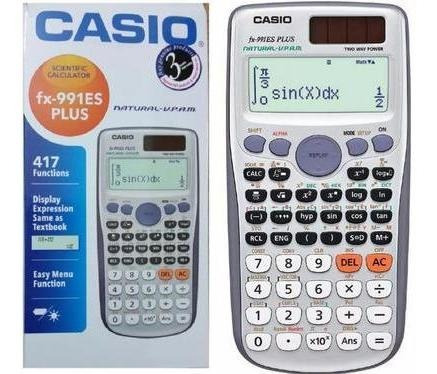 Imagen 2 de 4 de Calculadora Cientifica Casio Fx-991es Plus 417 Funciones