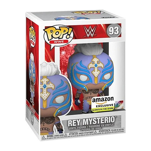 Funko Pop! Wwe - Rey Mysterio (gitd) Amazon Exclusive