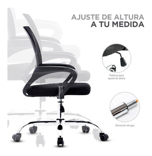 Imagen 5 de 10 de Silla De Oficina Imback Escritorio Ejecutiva Ergonomica