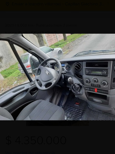 Imagen 7 de 11 de Iveco Daily Furgón 12m3 Chasis 55c17 3300