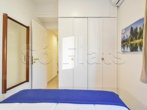 Imagem 10 de 15 de Flat Mobiliado No Itam Bibi Com 1 Dorm Com Vista Para Avenida Faria Lima. Consulte-nos. - Sf34628