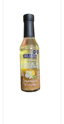 Aderezo De Aceite De Oliva Ajo Y Parmesano Delallo