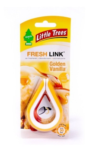 Imagen 1 de 1 de Ambientador Para Autos Clip Golden Vanilla Little Trees