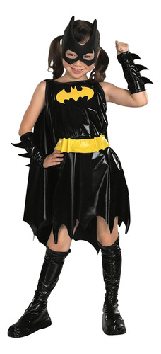 Rubie S Dc Super Heroes Disfraz De Batgirl Niños, Negr...