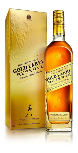 Whisky Johnnie Walker Gold Label Reserve 1000ml En Estuche