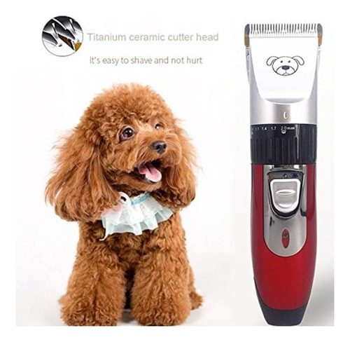 Maquina Corta Pelo Mascota Perro Gato Usb Inalámbrica 