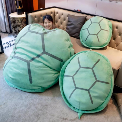 Aqua Cuddles Wearable Turtle Shell Pillow, Aqua Cuddles,