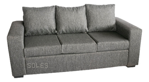 Sillon Sofa Rio 1.80mts Super Confort Tapizado Pana Antimanc
