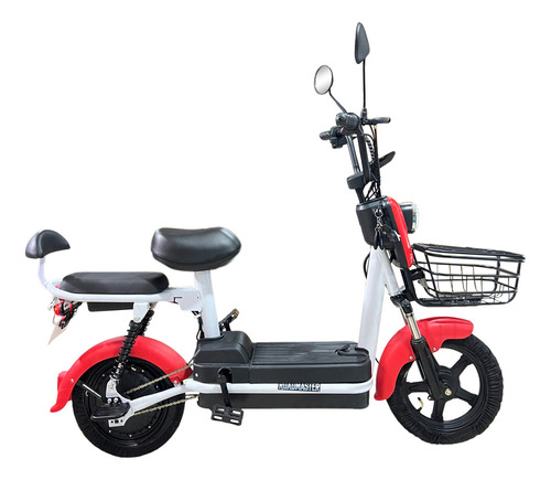 Bicicleta Electrica Roadmaster Evo Ciclomotor Moto Electrica Color Rojo