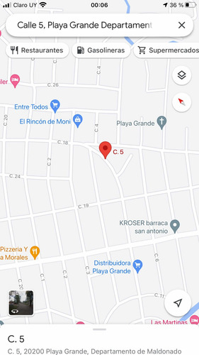 Imagen 3 de 11 de Terreno Excelente Ubicación En Playa Grande Piriapolis