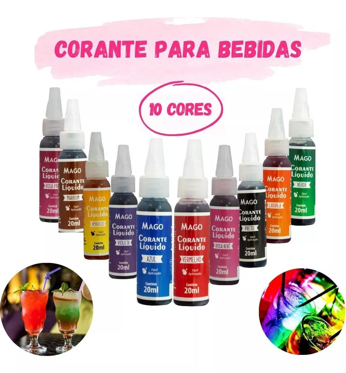 Terceira imagem para pesquisa de glitter comestivel para drink