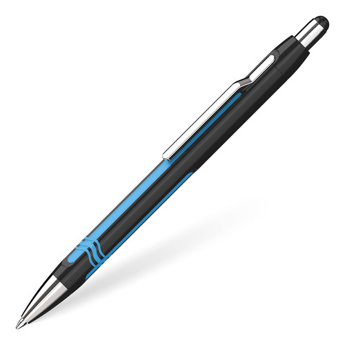 Schneider Epsilon Ballpoint Pen Black Blue Barrel Blue