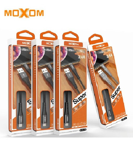 Cable Moxom Usb C A Lightning X Xs Max Xr iPhone Certificado