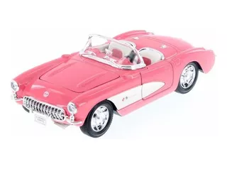 Barbie Chevrolet Corvette 1957 Auto Escala 1/24 Colección