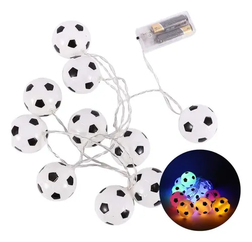 comprar Decoraciones De Fútbol De Leadigol Luces De Cuerda, Baterías