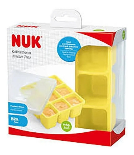 Cubetera Para Alimentos Nuk Bebe Fresh Food Silicona C/ Tapa