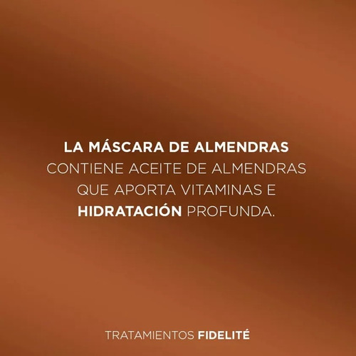 Kit Mascara Kilo Almendras Coco Vainilla Keratina Fidelite