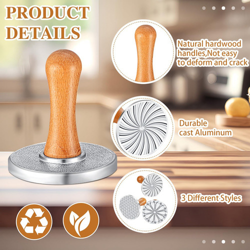 Molde De Metal Para Hacer Galletas Con 3 Sellos Para Galleta