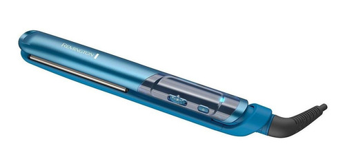 Imagen 6 de 7 de Plancha de cabello Remington Professional Pro 1" Titanium Ceramic Flat Iron Ocean Silk S9612 azul 110V