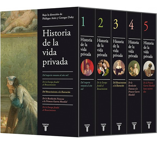 Libro Historia De La Vida Privada (edición Estuche)