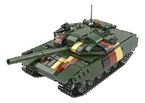 Kit De Construcción Tanque T64 De La Segunda Guerra Mundial