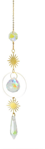 6 Bola De Cristal Decorativa With Colgante De Cadena De Colo