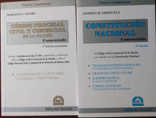 Código Procesal Civil + Constitución Nacional Comentados