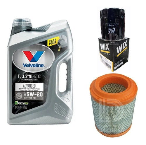 Kit De 2 Filtros Jeep Compass 2.4 16v 2011+ Valvoline Sintet