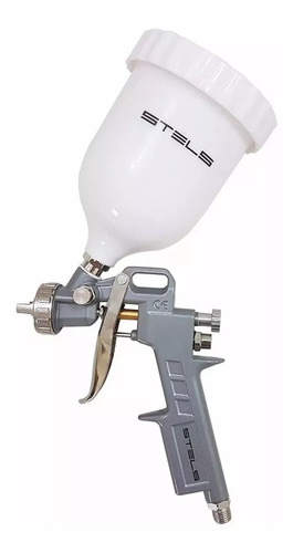 Pistola Pintura Gravidade 600ml + 3 Bicos 1.2 1.5 1.8 Stels