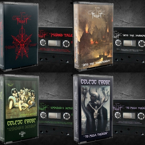 Celtic Frost 4 Cassete Morbid + To Mega +  Into + Emperor's 