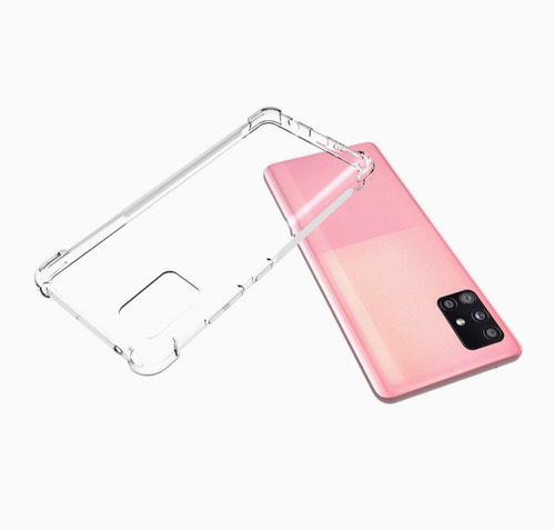 Case Transparente Airbag Para Samsung A31/ A51/ A71/ Bumper