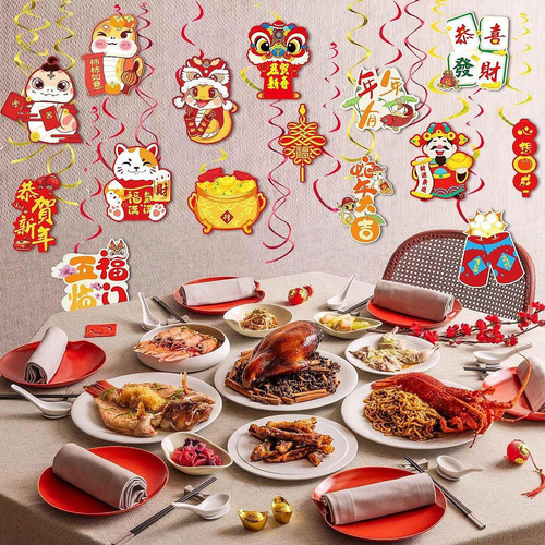 Decoraciones Colgantes Para El Año Nuevo Chino 2025,