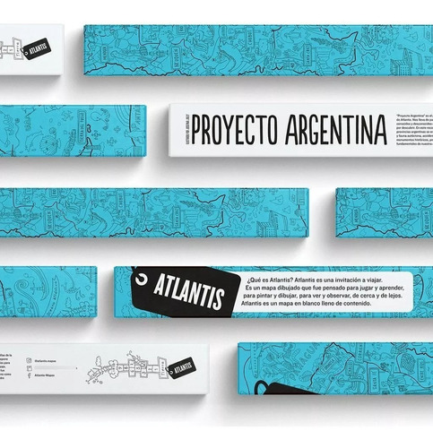 Atlantis Mapa Proyecto Argentina Para Colorear