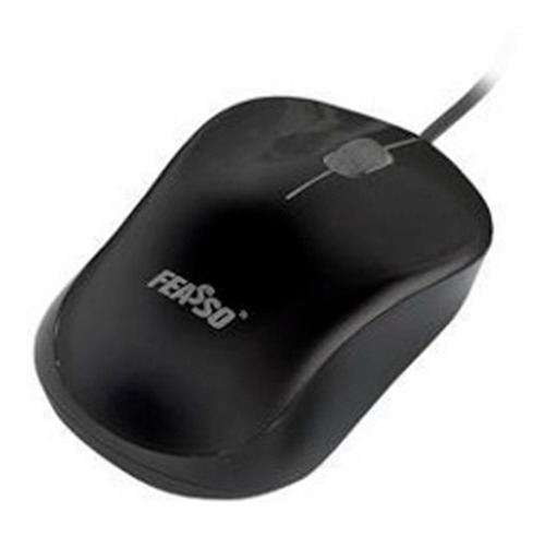 Mouse Óptico Ps/2 1000dpi 3 Botões Hd Duo Cor Preto