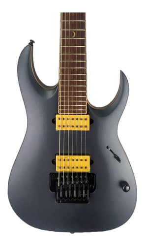 Guitarra Elétrica Ibanez 7 Cordas Jbm27 Jake Bower Signature Cor Preto Orientação Da Mão Destro