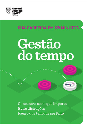 Livro Gestão Do Tempo (sua Carreira Em 20 Minutos  Hbr)