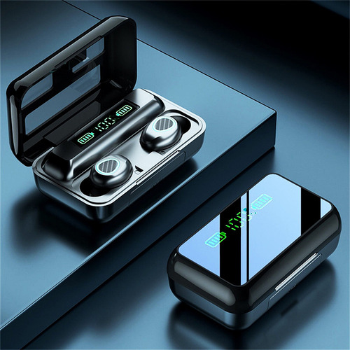 Auriculares Mirror Tws Con Lámpara De Respiración Led Rgb Di
