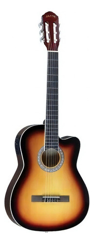 Violão Elétrico Strinberg Nylon Class Clc39ce Sunburst